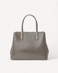 Crocodile Style Luxury Leather Bag in Multiple Colors