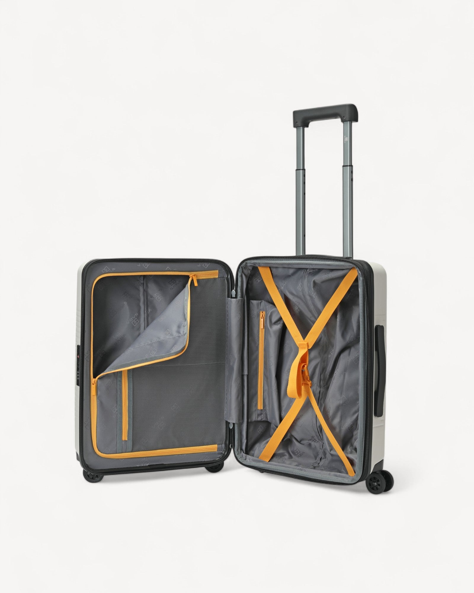 شنطة سفر صغيرة كابينة الطائرة لون اوف وايت - 4