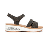 Women's high-heeled shoes with two back straps in a light purple color