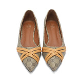 Women's high-heeled shoes with two back straps in a light purple color