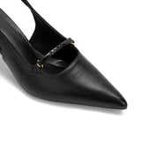 حذاء نسائي كعب اسود