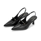 حذاء نسائي كعب اسود