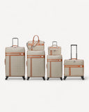 A luxurious and extremely durable travel bag in several sizes, khaki colour