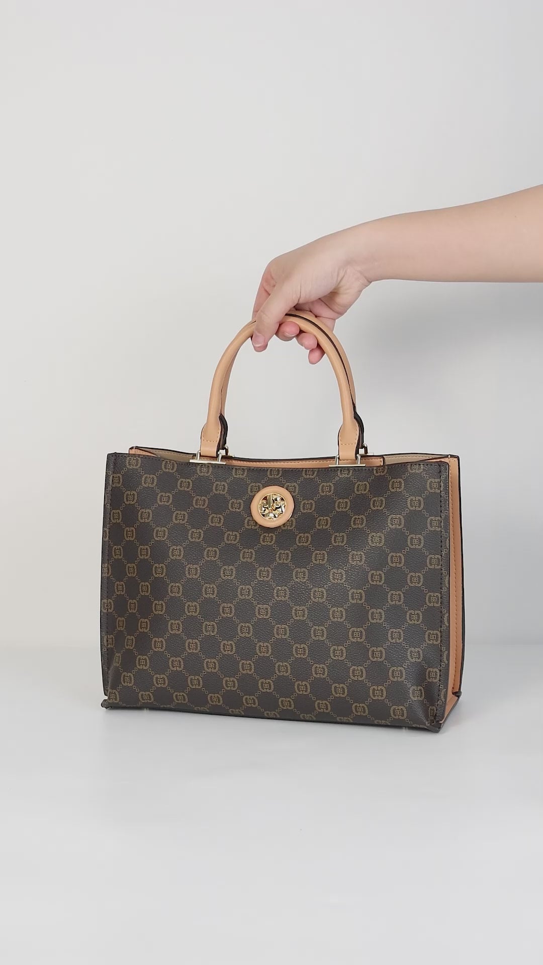 Small shoulder bag, genuine leather, black color 